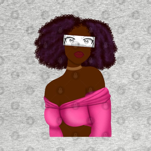 Black girl illustrations by Ahyor